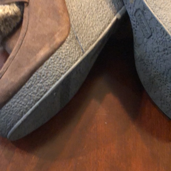 Brown Fox Fur boots never worn size 11 - Picture 4 of 4